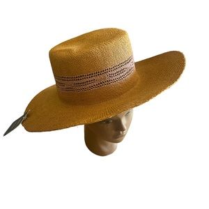 Universal Thread Straw Boat Hat Size S/M